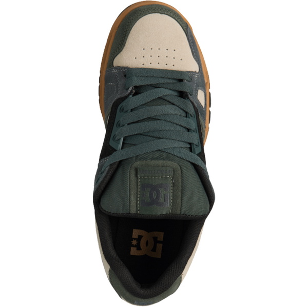2026 DC Shoes Mens Stag Trainers 320188 - Deep Forest